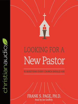 cover image of Looking for a New Pastor